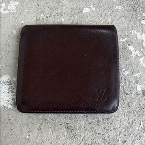 Vintage Louis Vuitton Taiga leather wallet